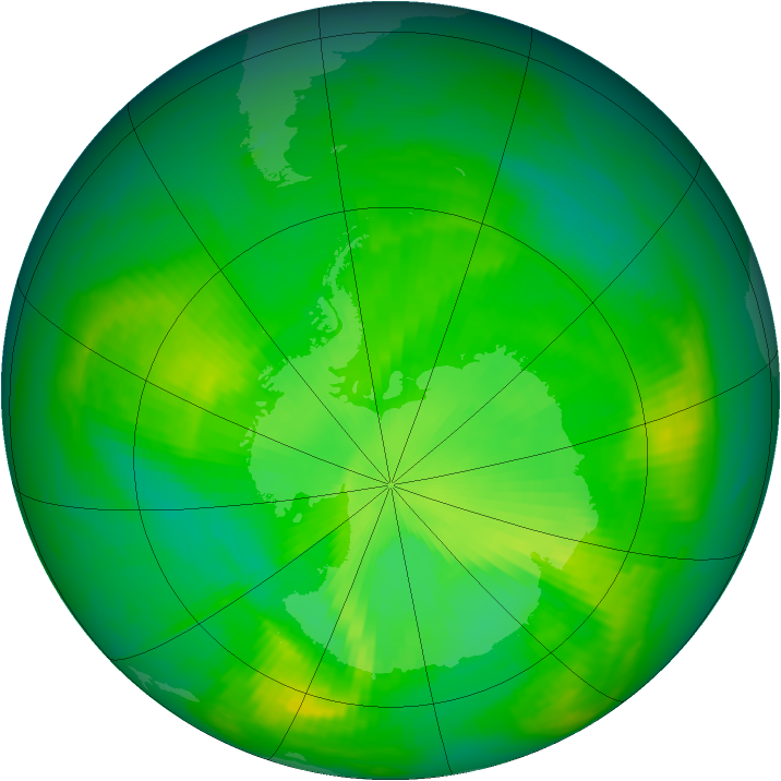 Ozone Map 1979-11-22